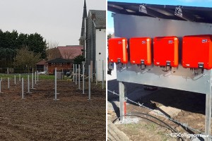 Installation 84 panneaux photovoltaïques Trina Gand-Reng