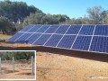 Installation 16 panneaux photovoltaïques Axitec Tarragone Espagne